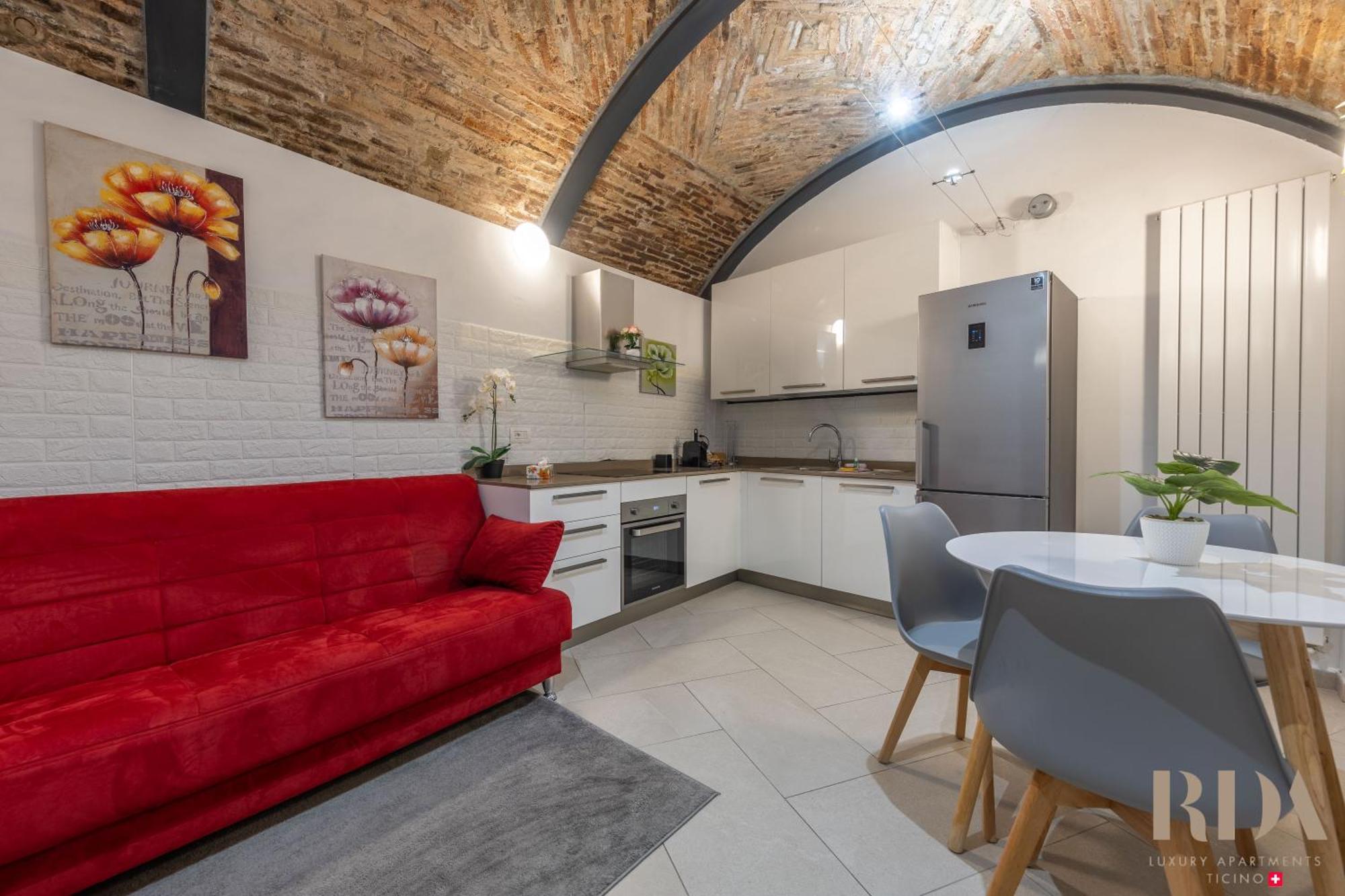 Il Rustico Rda Luxury Apartments Lago Parking メンドリシオ エクステリア 写真